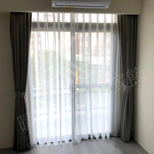 【遮光布】【窗紗】【遮調光捲簾】沙鹿住宅案