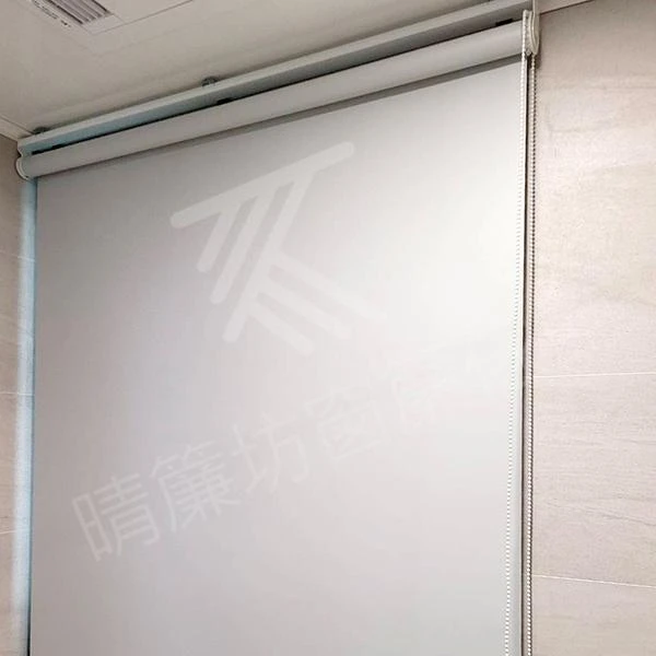 【印花遮光布】【橫紋無縫窗紗】【方形木軌】【織錦緹花遮光布】【橫紋羅馬簾】員林華廈大樓住宅案