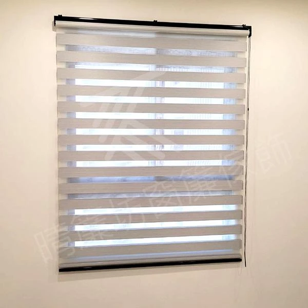 【麻織紋遮光窗簾布】【無縫窗紗】【遮、調光捲簾】北屯區公寓