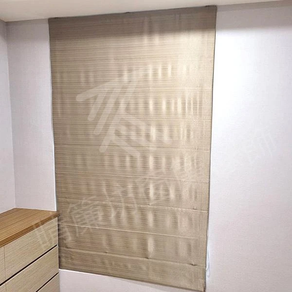 【印花遮光布】【橫紋無縫窗紗】【方形木軌】【織錦緹花遮光布】【橫紋羅馬簾】員林華廈大樓住宅案