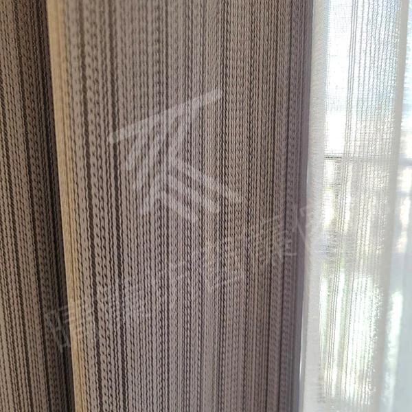 【麻織紋遮光窗簾布】【無縫窗紗】【遮、調光捲簾】北屯區公寓