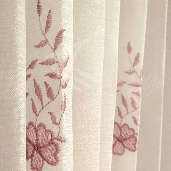 【半遮光窗簾布】【仿麻繡面窗紗】【coulisse白色木百葉】【床頭菱形皮革造型牆】【遮調光捲簾】員林透天住宅案