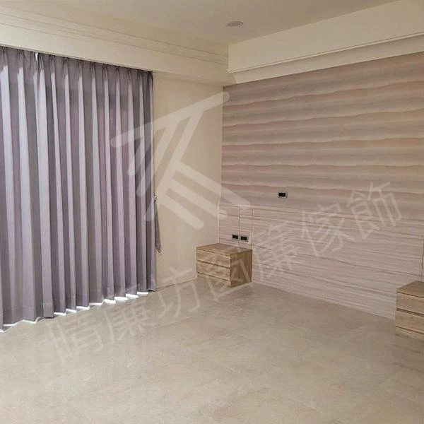 【仿麻遮光布】【仿麻白紗】【遮調光捲簾】【沙發背牆壁紙】【仿麻雙面遮光布】【塑膠壁紙】員林張陳先生獨棟透天住宅案