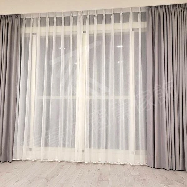 【全遮光無縫布】【仿麻無縫紗】【遮、調光捲簾】【提花捲簾】【素面遮光布】鹿港舒適住宅案