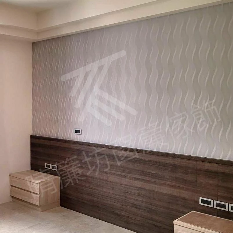 【仿麻遮光布】【仿麻白紗】【遮調光捲簾】【沙發背牆壁紙】【仿麻雙面遮光布】【塑膠壁紙】員林張陳先生獨棟透天住宅案