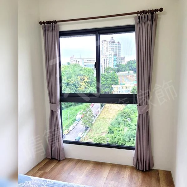 【遮光布】【無縫窗紗】【木軌】彰化市同成湛住宅案