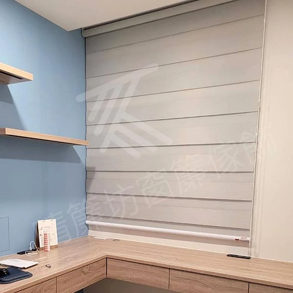 【全遮光無縫布】【仿麻無縫紗】【遮、調光捲簾】【提花捲簾】【素面遮光布】鹿港舒適住宅案