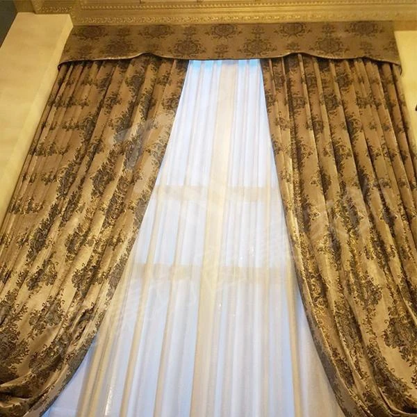 【進口燙金絨布】【進口窗紗】【進口絨布】【風琴簾】台中太平獨棟住宅案