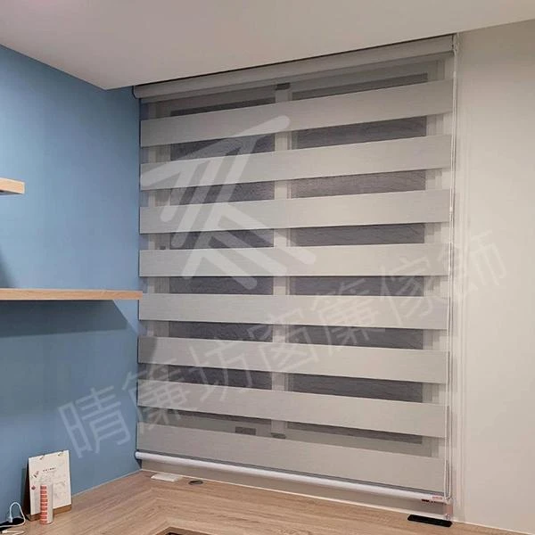 【全遮光無縫布】【仿麻無縫紗】【遮、調光捲簾】【提花捲簾】【素面遮光布】鹿港舒適住宅案