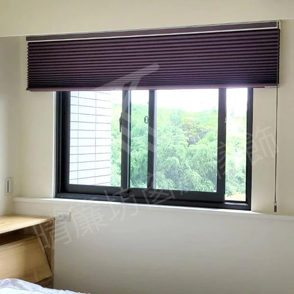 【遮光布】【無縫窗紗】【木軌】彰化市同成湛住宅案