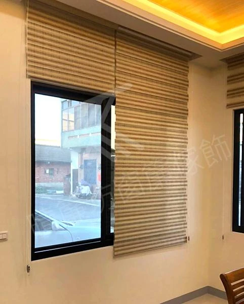 【蛇形簾】 【羅馬簾】【遮光布】和美李先生別墅設計案