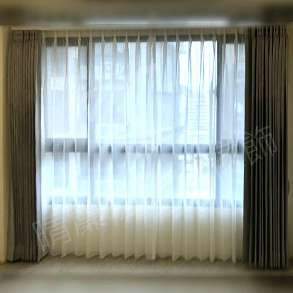 【進口無縫全遮光窗簾布】【進口無縫窗紗】【遮、調光捲簾】【大幅寬素色遮光捲簾】【背膠仿麻遮光捲簾】新北蘆洲區兩房一廳住宅