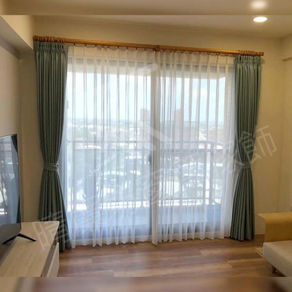 【遮光布】【無縫窗紗】【木軌】彰化市同成湛住宅案