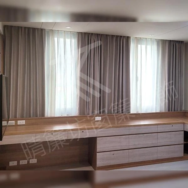 【無縫遮光窗簾布】【無縫窗紗】【貓抓皮臥榻】員林市員林大道住宅案