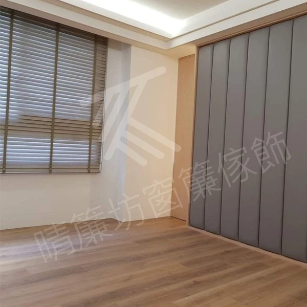 床頭裱布造型牆 及臥榻0002