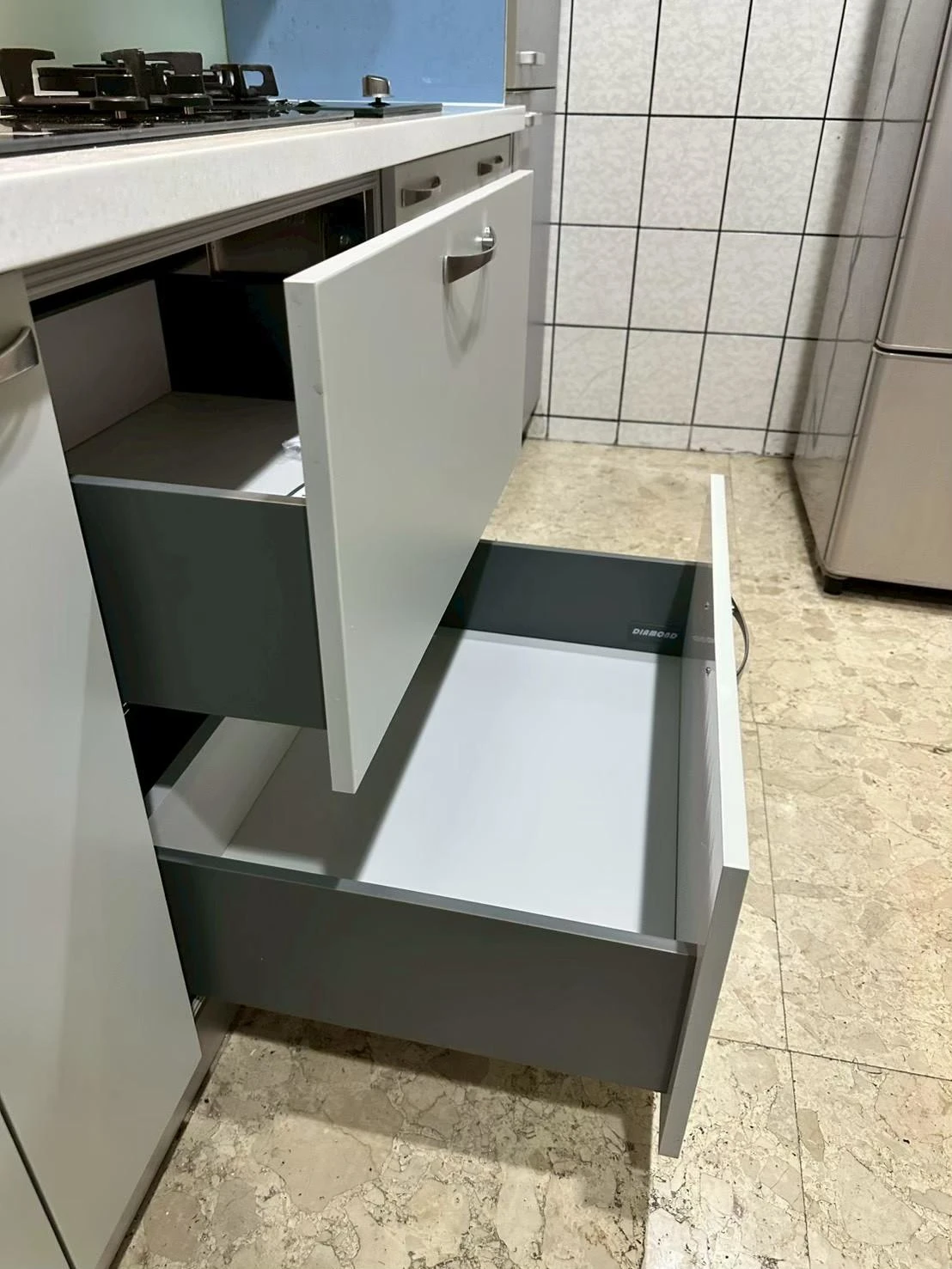 桃園八德區L型廚具(下櫃重做 上櫃延用)