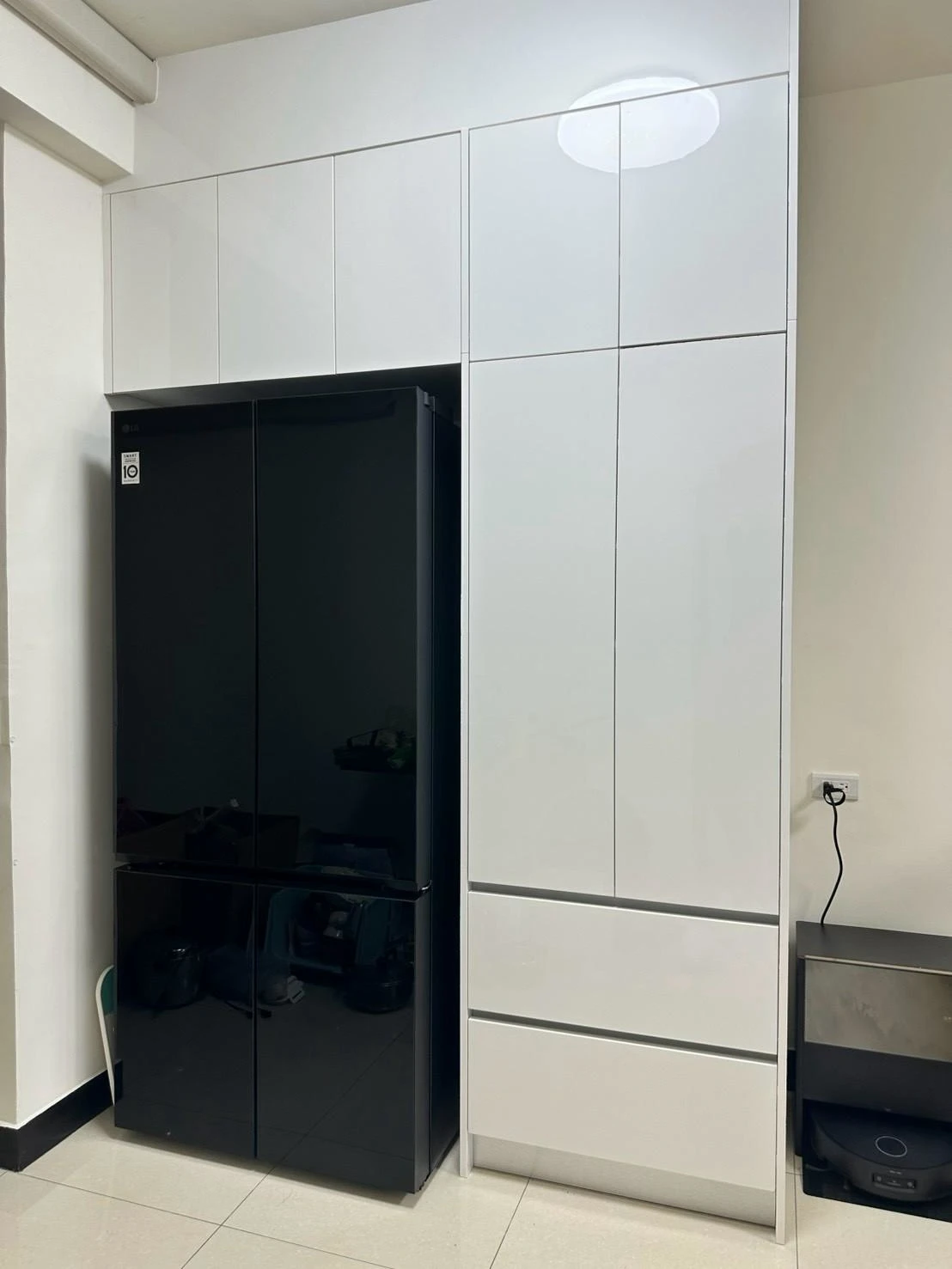 新北三峽區ㄇ字型廚具+系統櫃