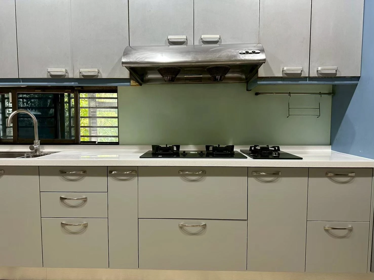 桃園八德區L型廚具(下櫃重做 上櫃延用)