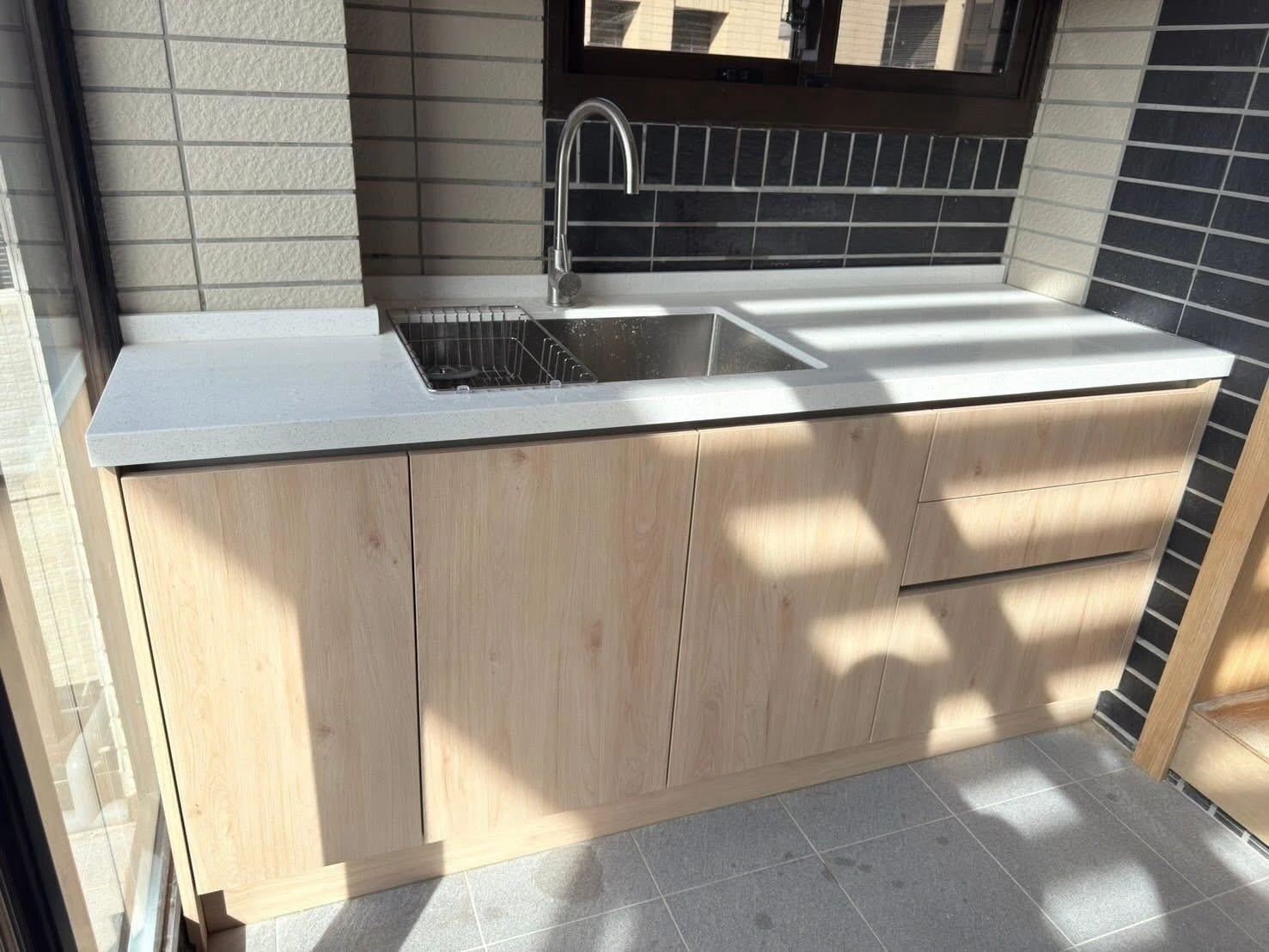新竹新埔鎮一字型廚具