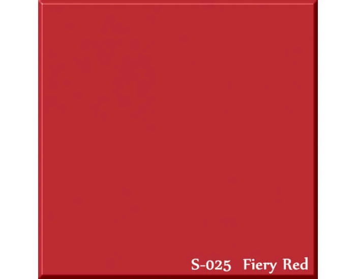 人造石檯面 Fiery-Red