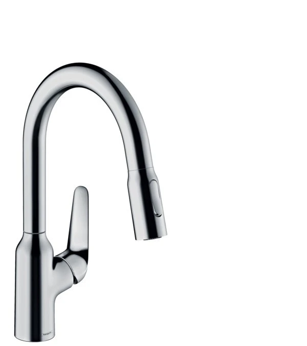 Hansgrohe德國廚房頂級銅器-廚房伸縮花灑龍頭