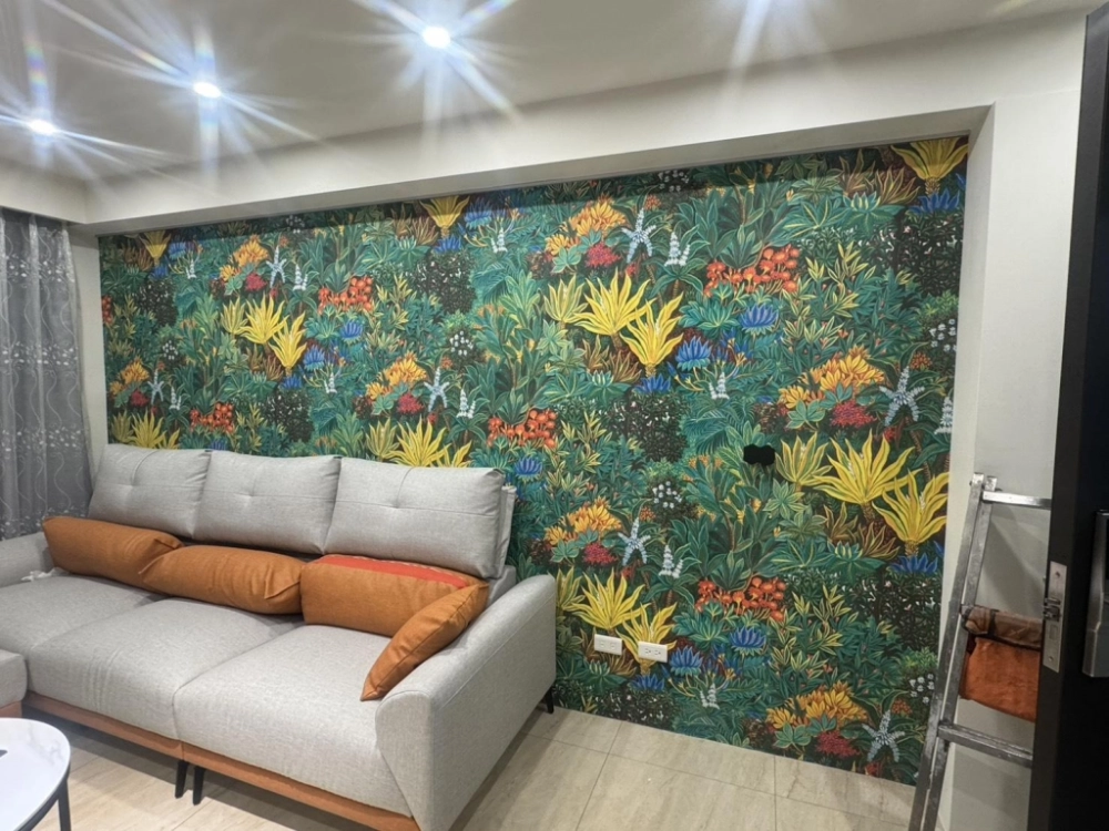 進口壁紙跟窗簾