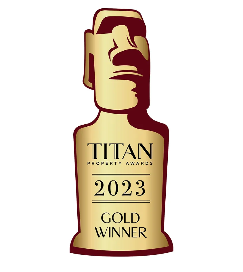 作品獲得 2023 TITAN PROPERTY AWARDS 金獎