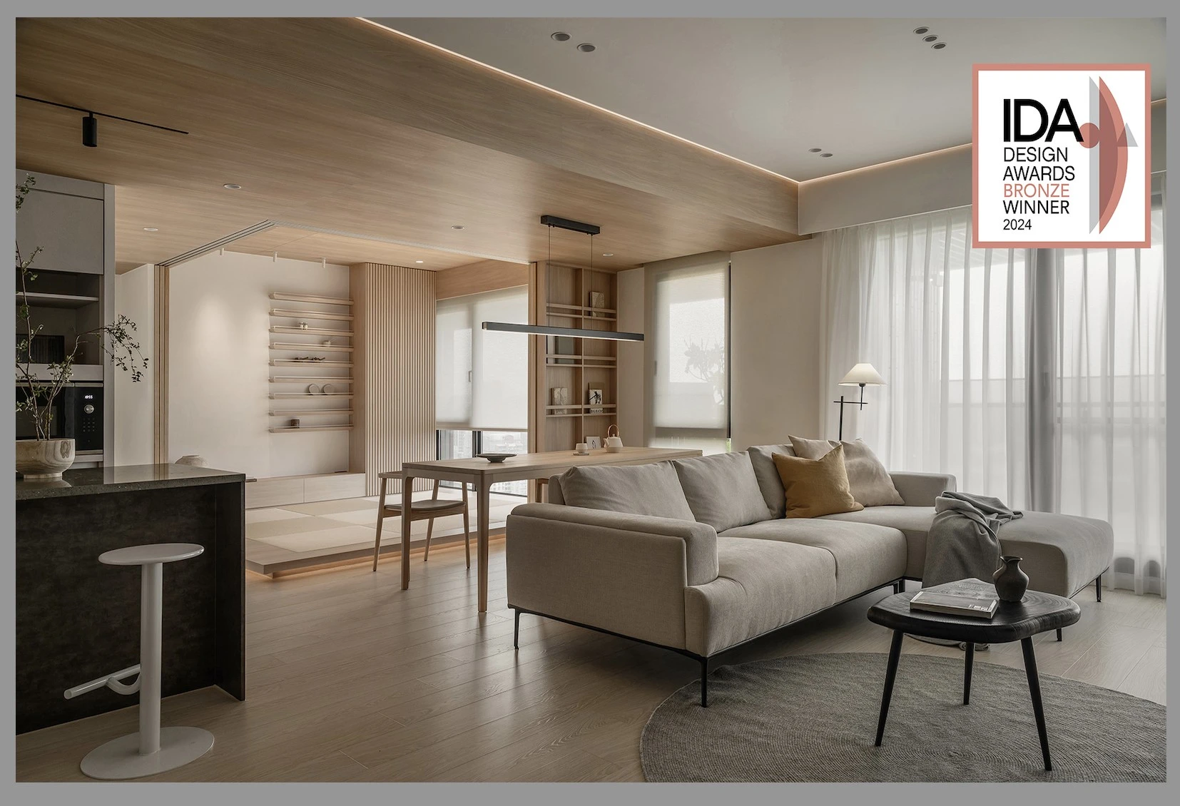 作品獲得 2024 INTERNATIONAL DESIGN AWARDS 銅獎