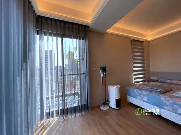 臥室柔紗穿透簾｜臥室窗簾