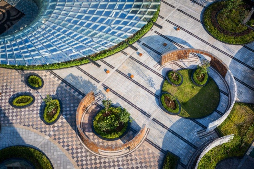 江南｜住宅中庭及屋頂花園
