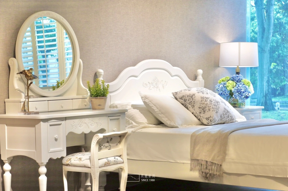 「EL美式田園玫瑰 / ES法式浪漫玫瑰，為臥室寫下浪漫篇章」