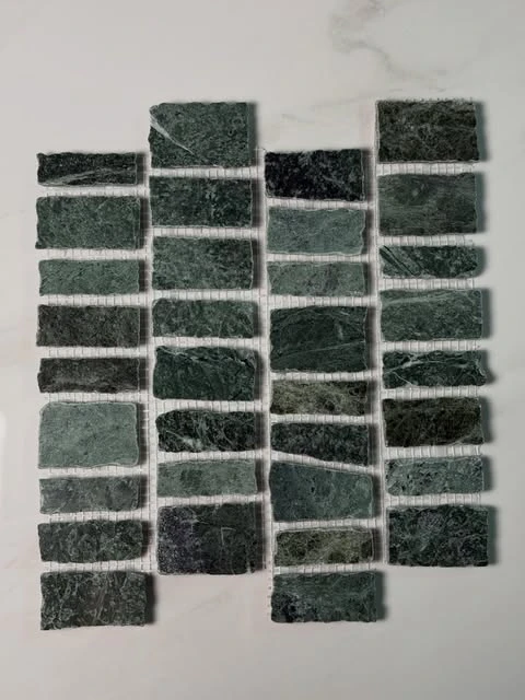 蛇紋綠｜仿水磨石馬賽克✨