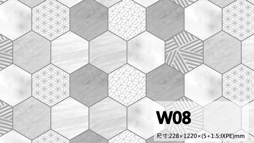 六角花磚｜W08
