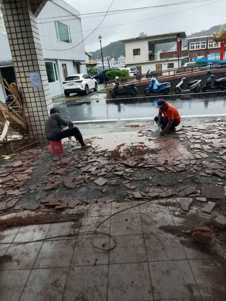 基隆打石工