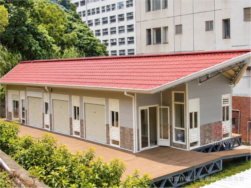 輕鋼構生態屋-朝陽科技大學-實績作品