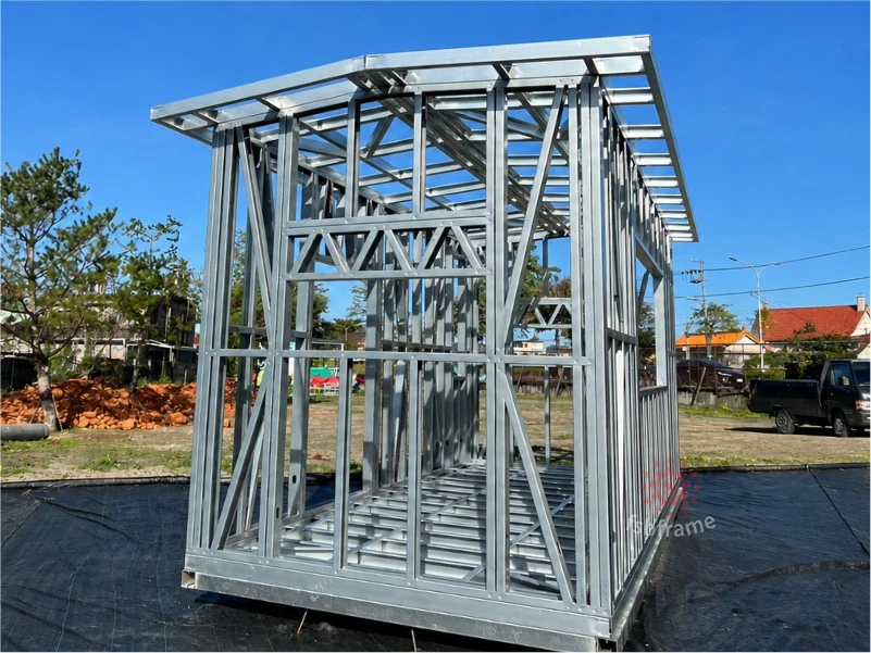 固定尺寸微型屋2.6×6M輕鋼構小屋