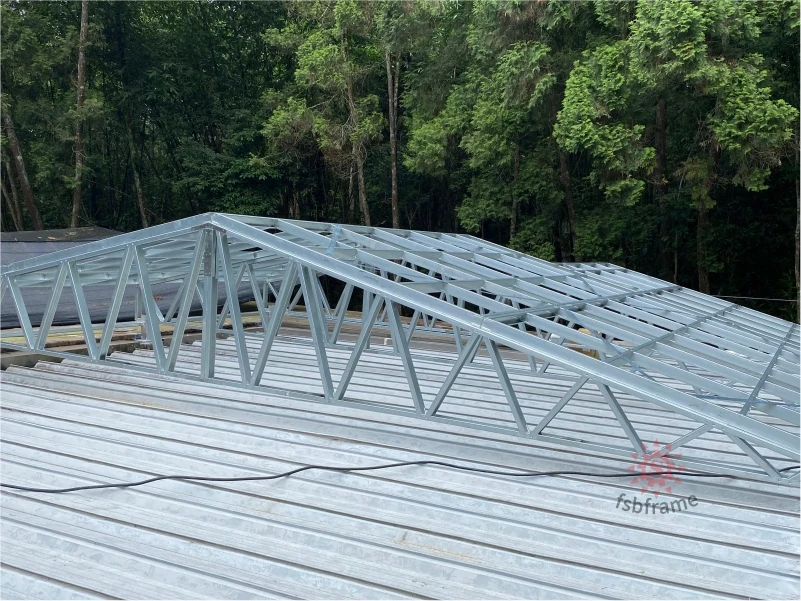 南投日月潭-輕型鋼結構屋頂加建.老屋漏水改善