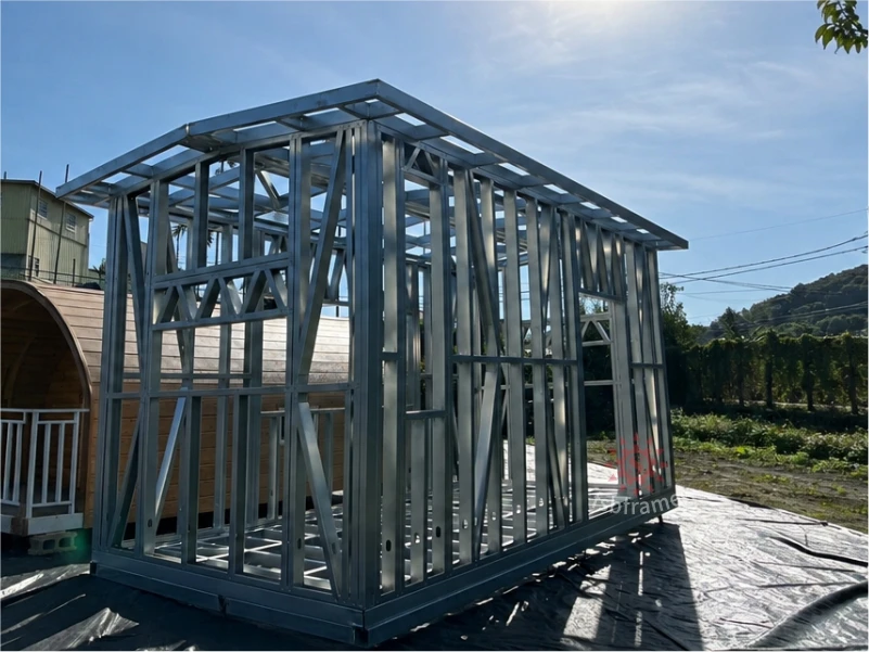 固定尺寸微型屋2.6×6M輕鋼構小屋