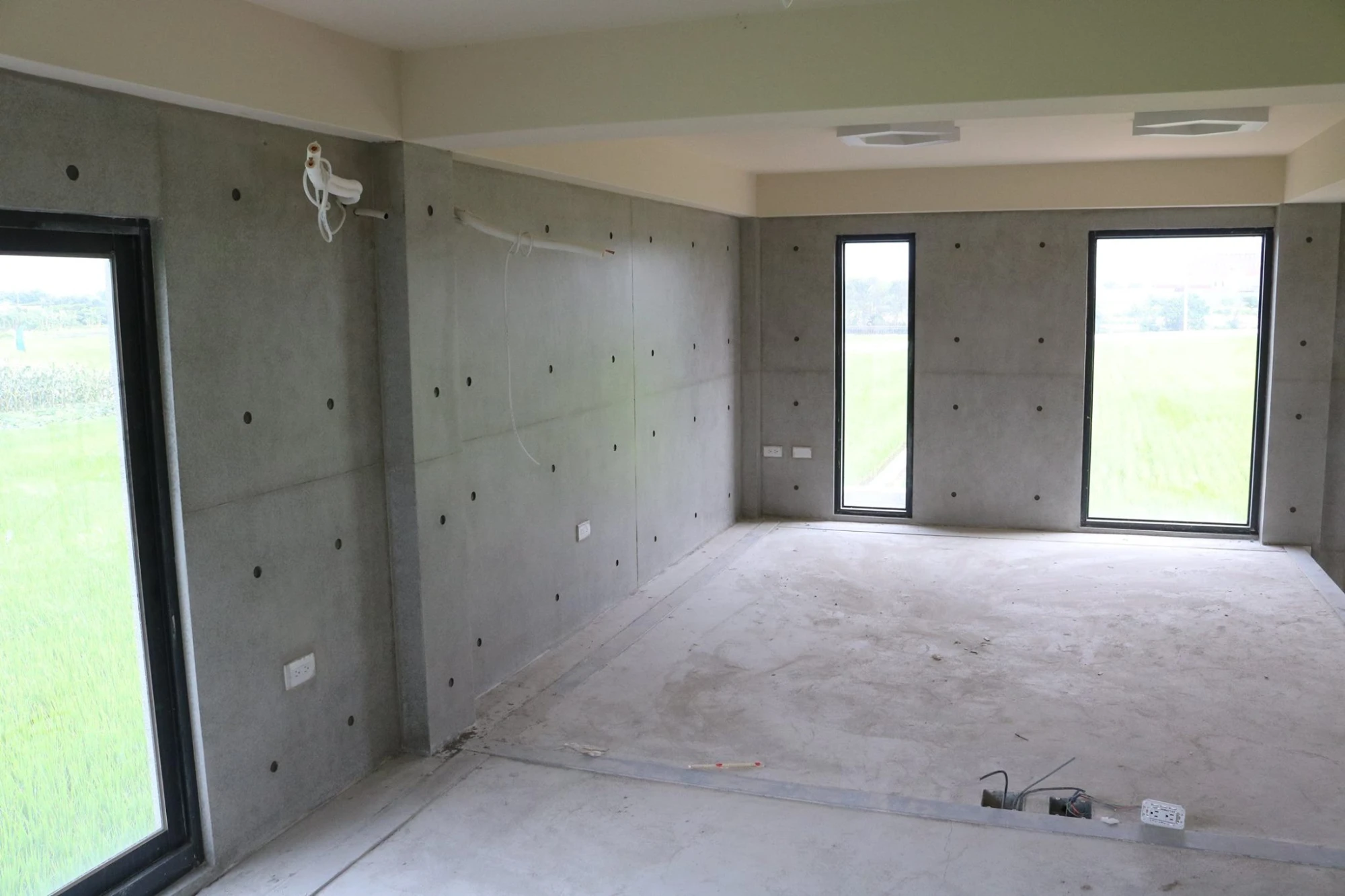 竹北室內後製清水模