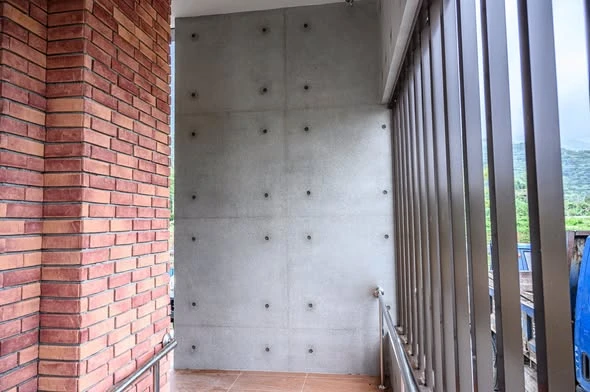 吉安鄉農會後製清水模