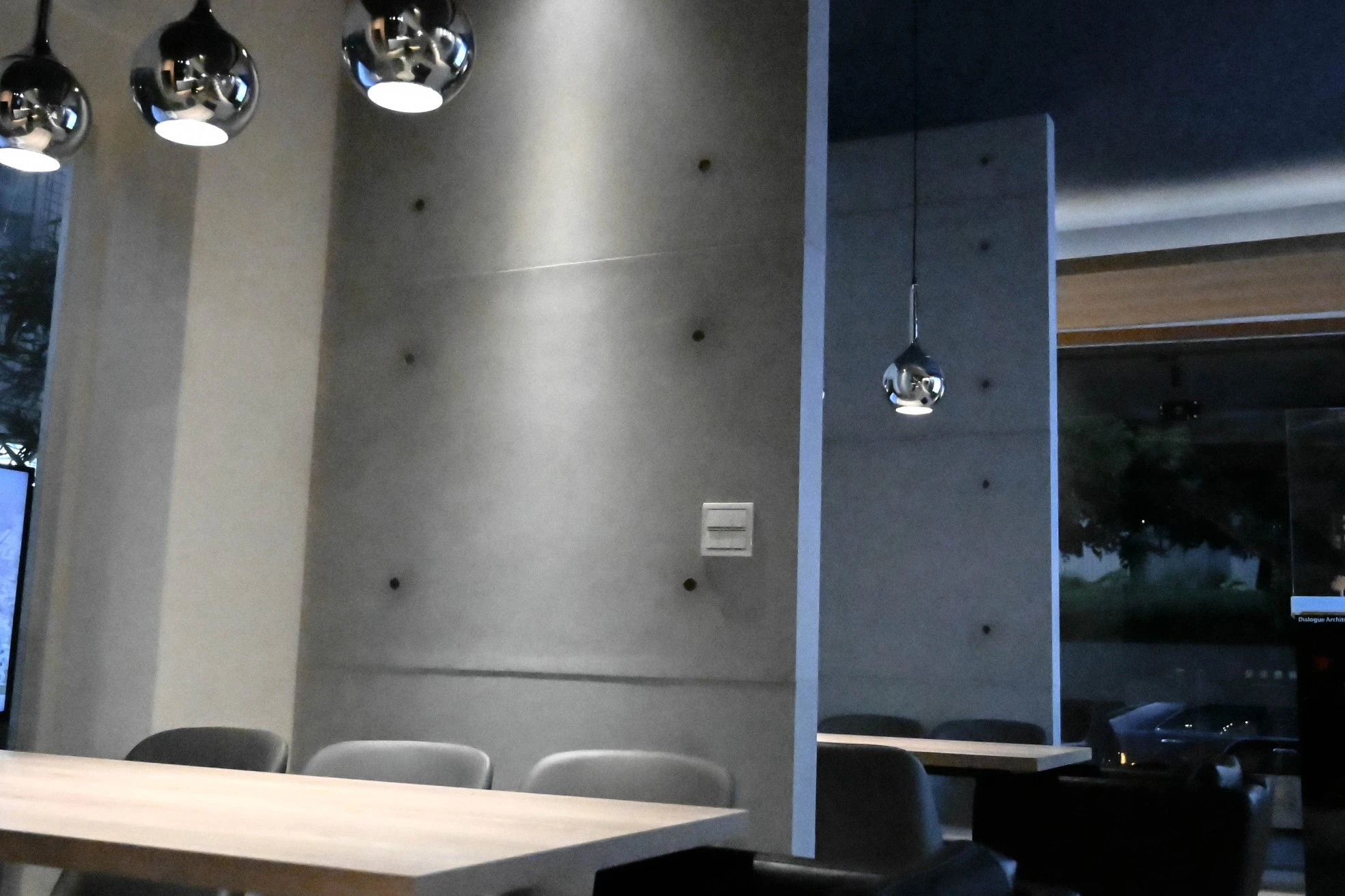 台中博館路立體後製清水模