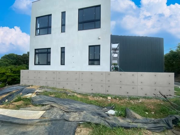 龍潭民宅後製清水模