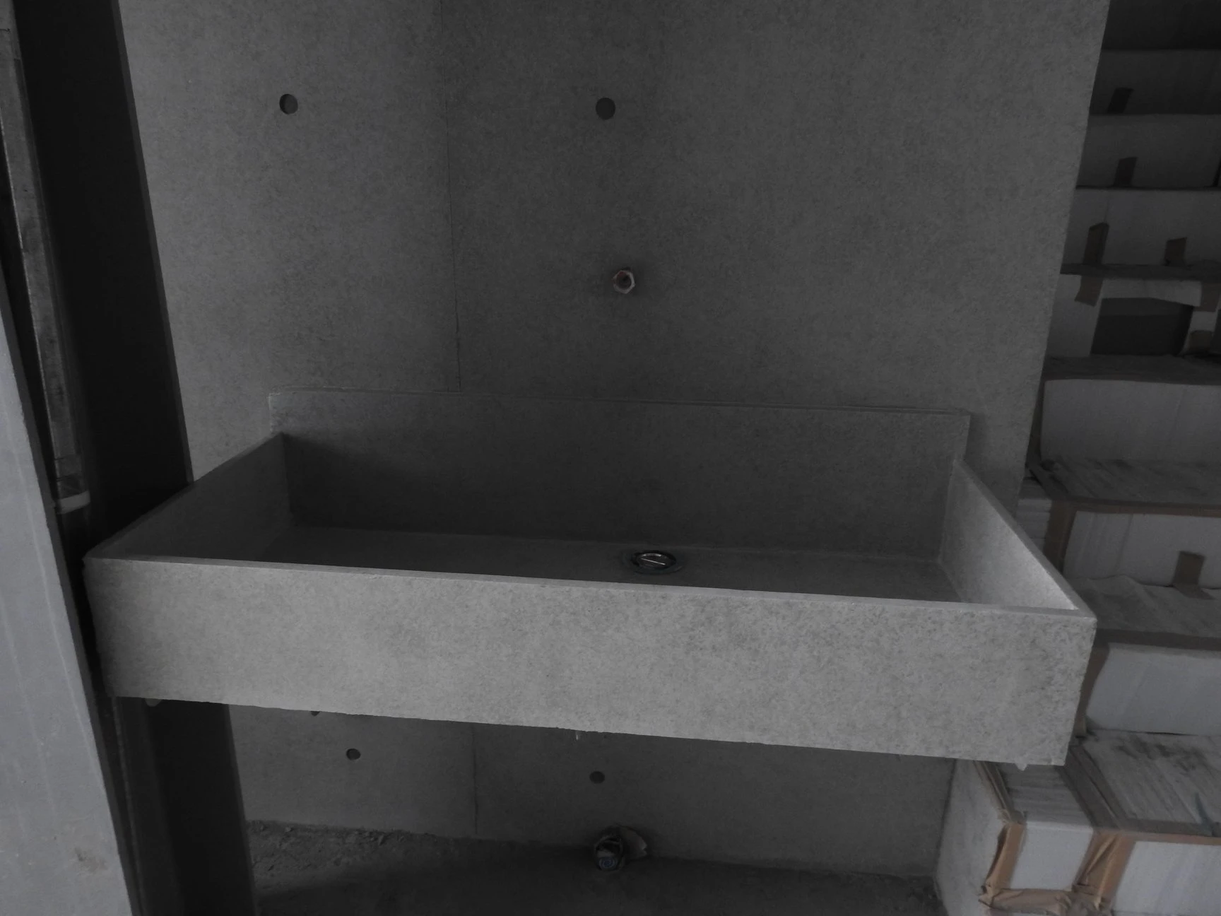 台中永義12街鐵工廠後製清水模