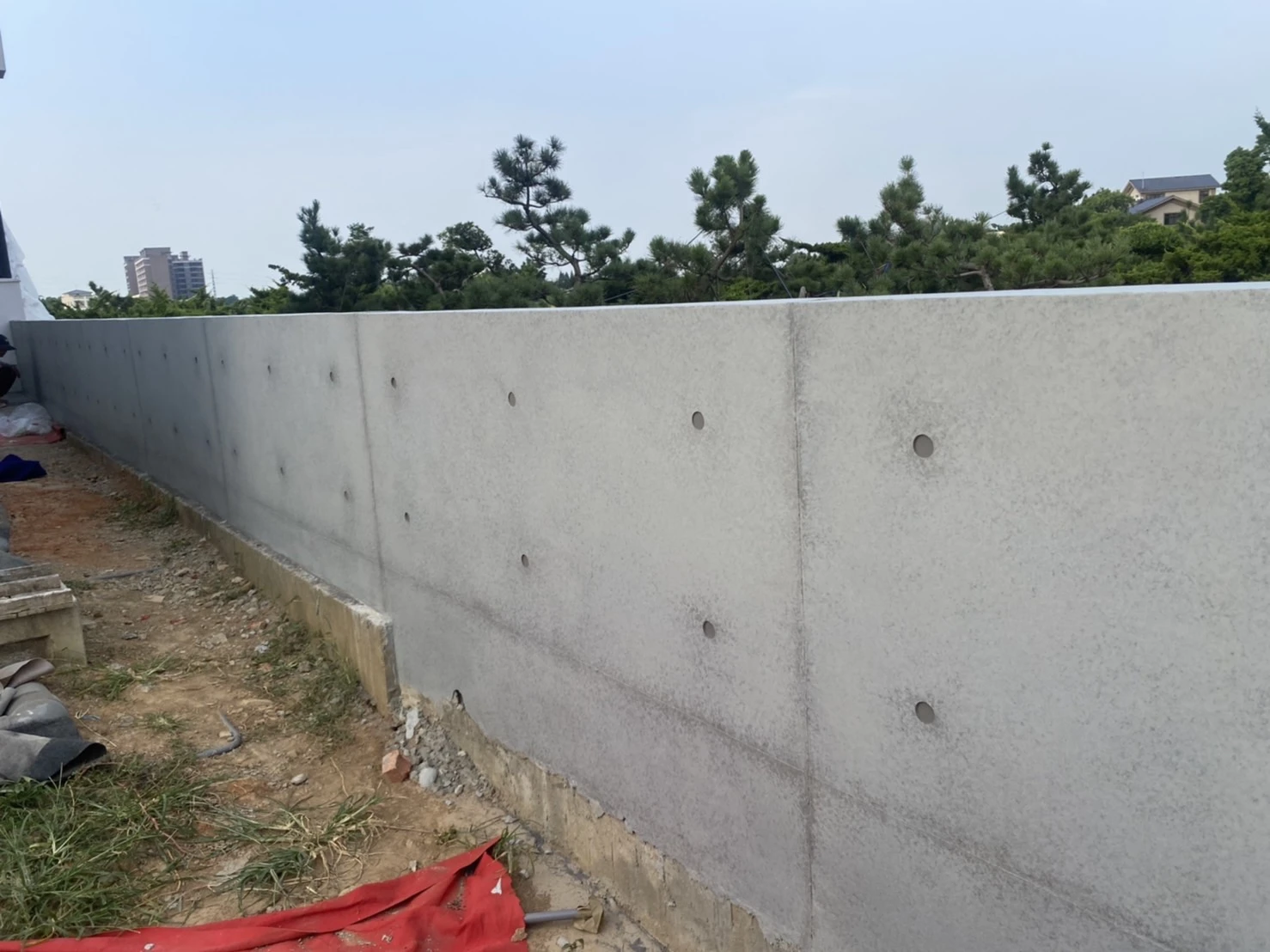 龍潭民宅後製清水模