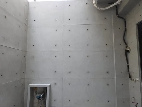 台中高低差後製清水模