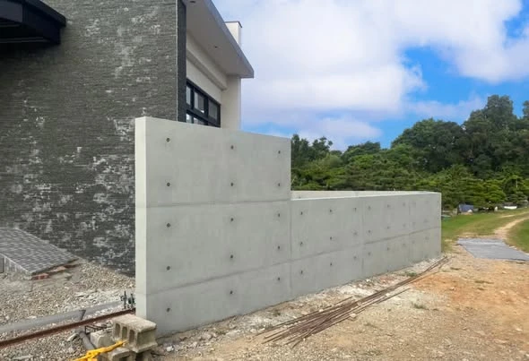 龍潭民宅後製清水模