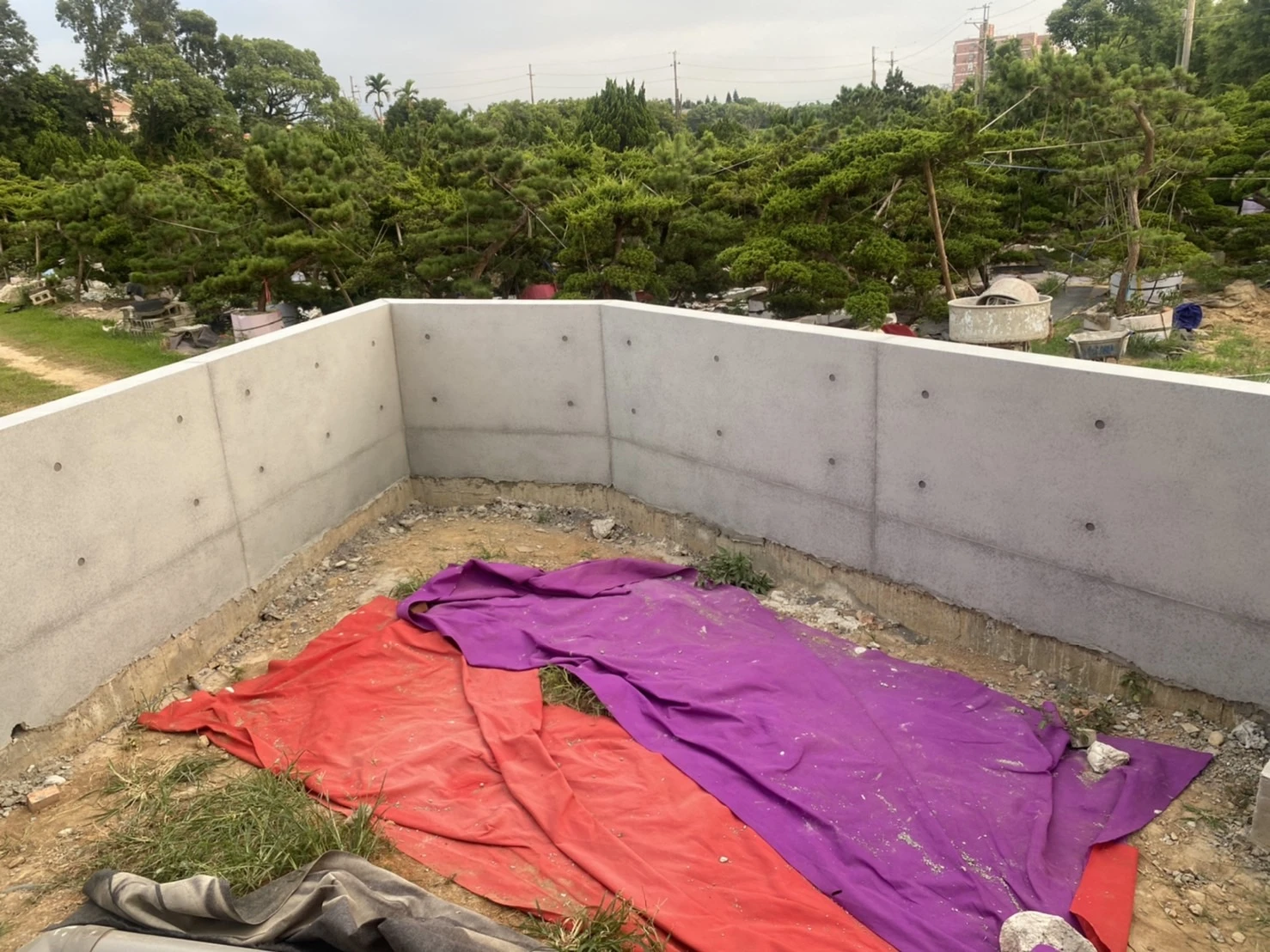 龍潭民宅後製清水模