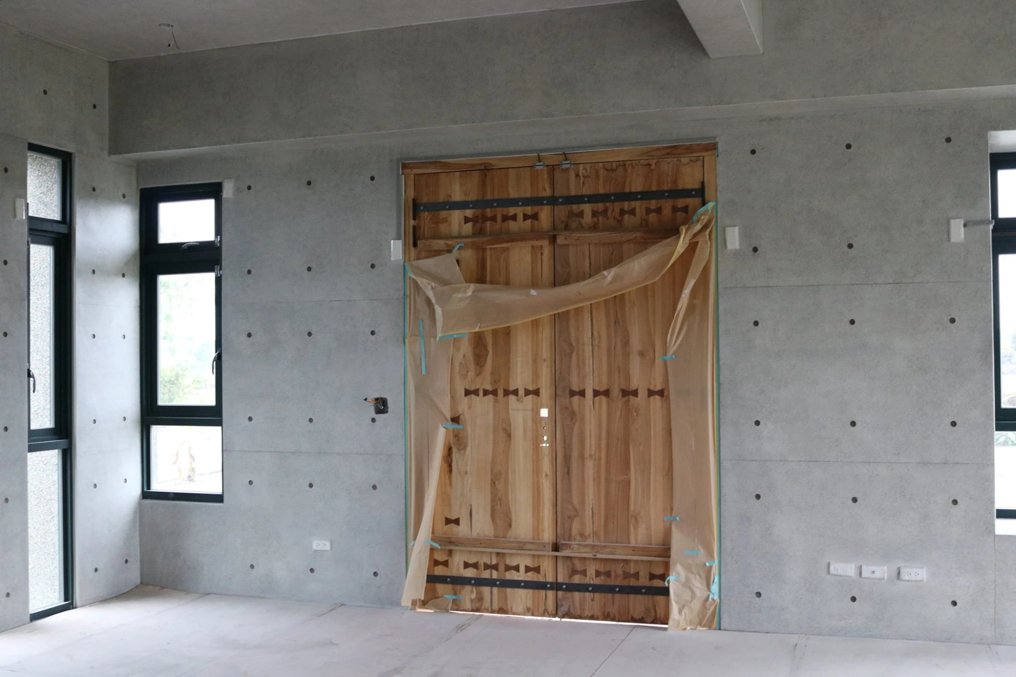 花蓮光華六街後製清水模