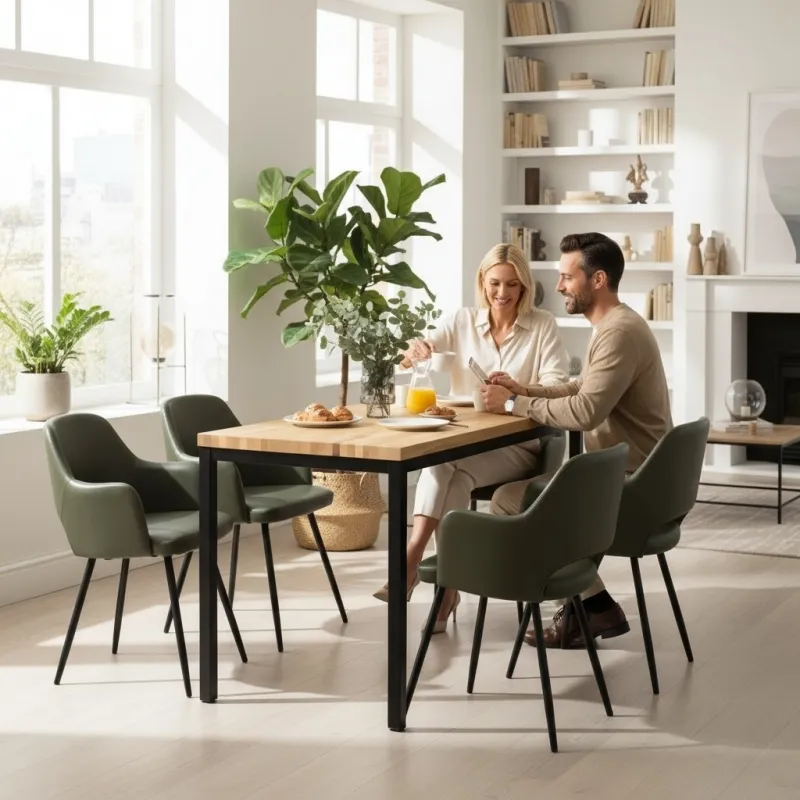 挑椅子挑到懷疑人生？餐椅選購三原則，讓你坐得久又不後悔