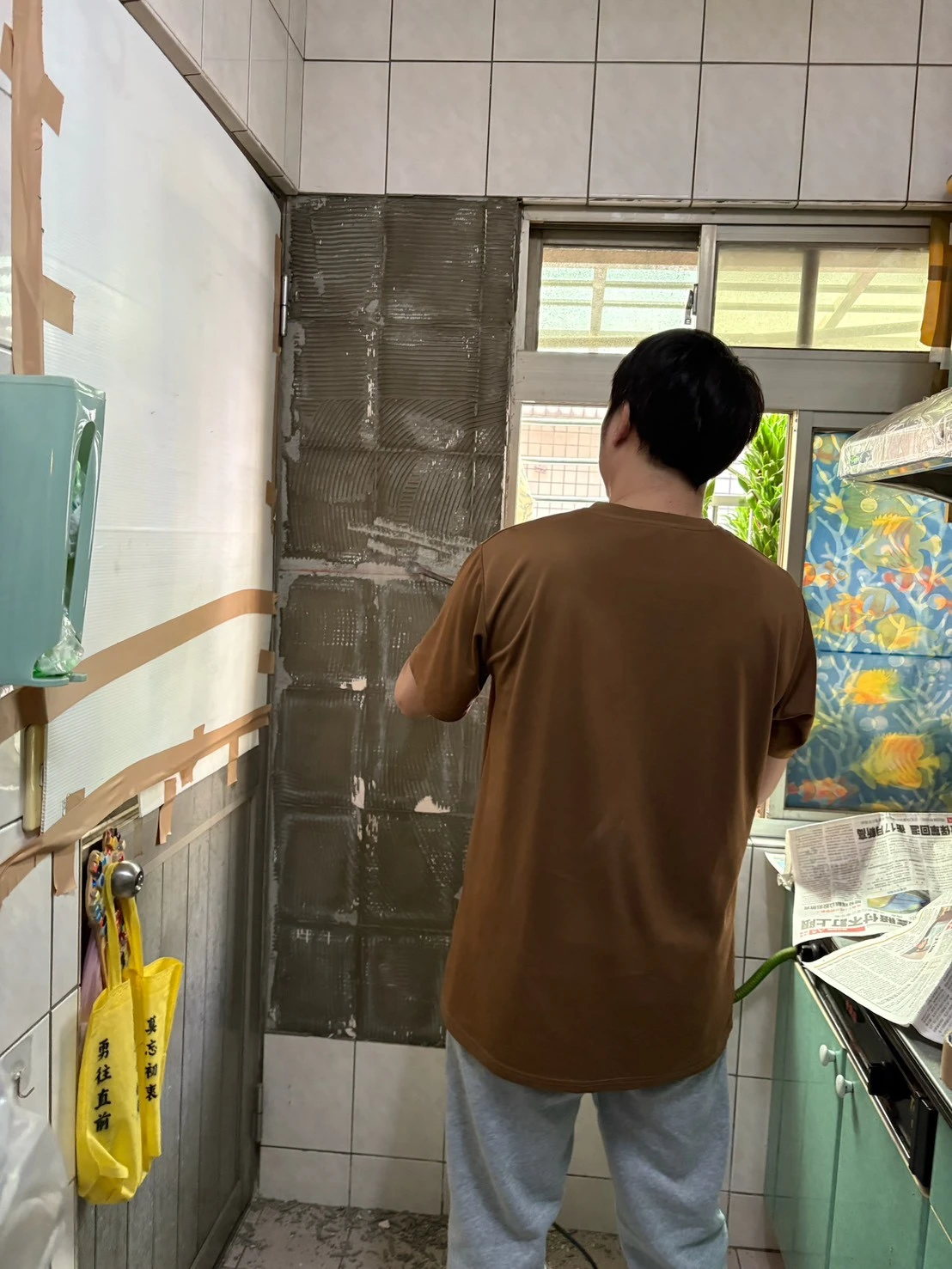 磁磚澎共修復